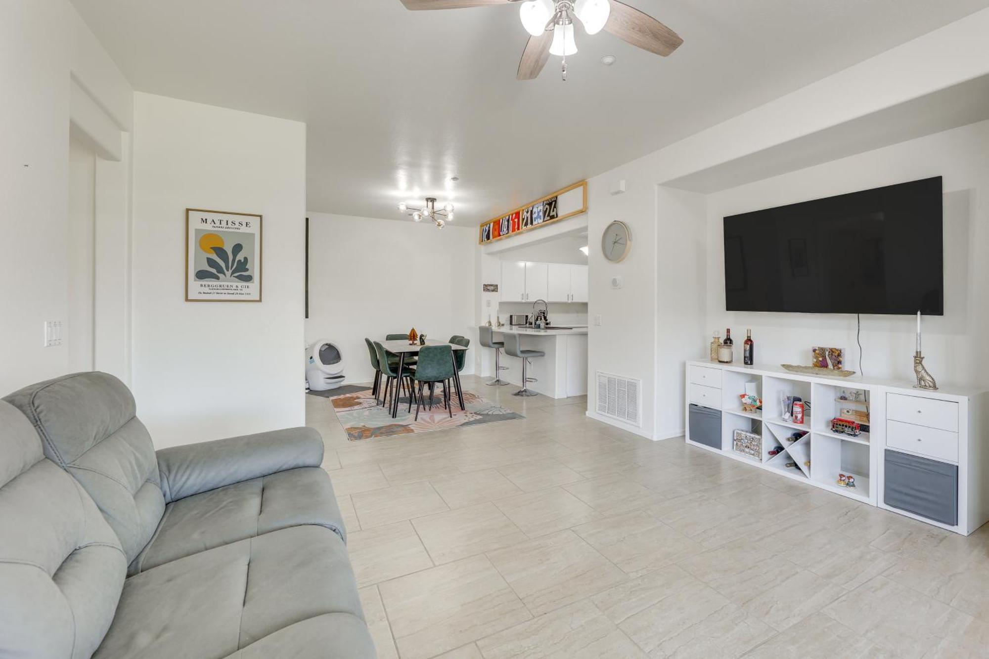 3 Mi To Dtwn Mesa Townhome With Patio Esterno foto